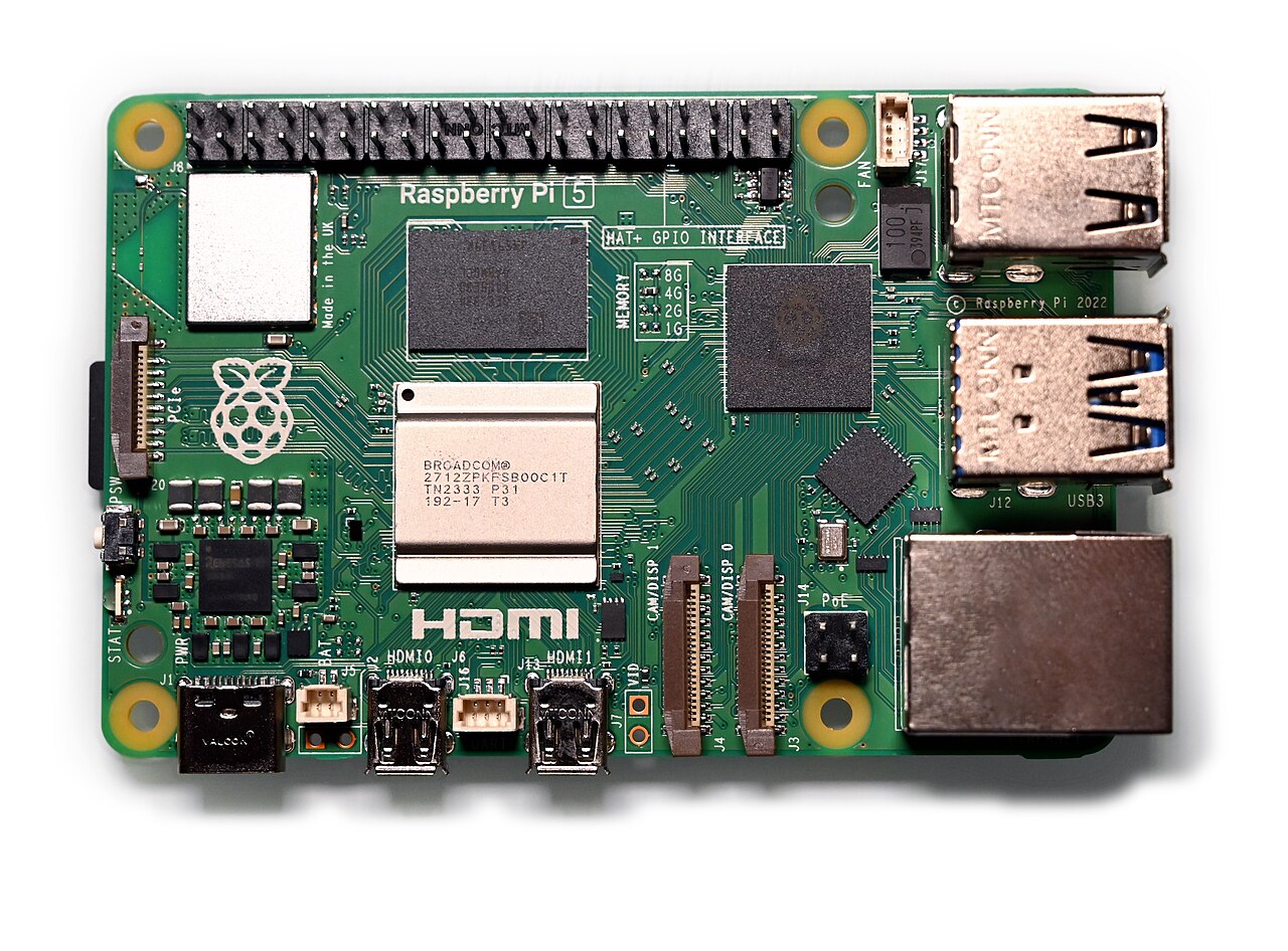 Raspberry Pi 5 board